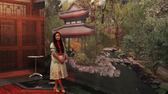 展览的展览厅布景