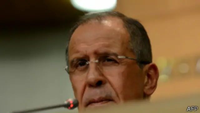 Sergei Lavrov, ministro de Relaciones Exteriores de Rusia