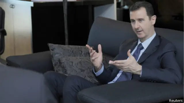 Bashar al Asad, presidente de Siria