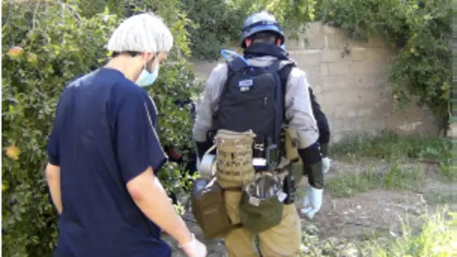 بازرس سازمان ملل در سوریه