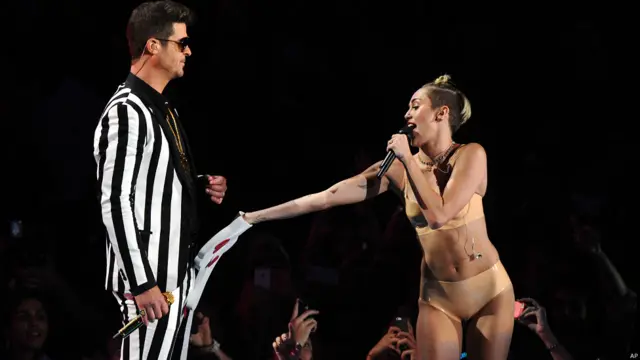 Miley Cyrus en los premios MTV