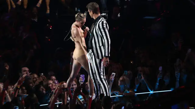 Miley Cyrus en los premios MTV