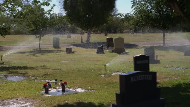 Sector pago del cementerio de Holtville