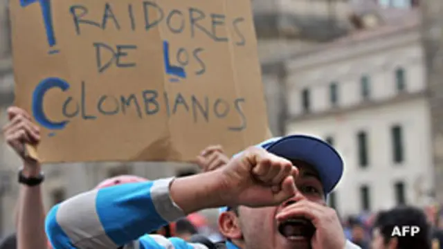 Protestas agrícolas en Colombia