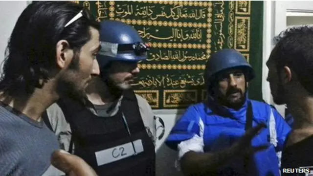 فريق مفتشي الأمم المتحدة في سوريا