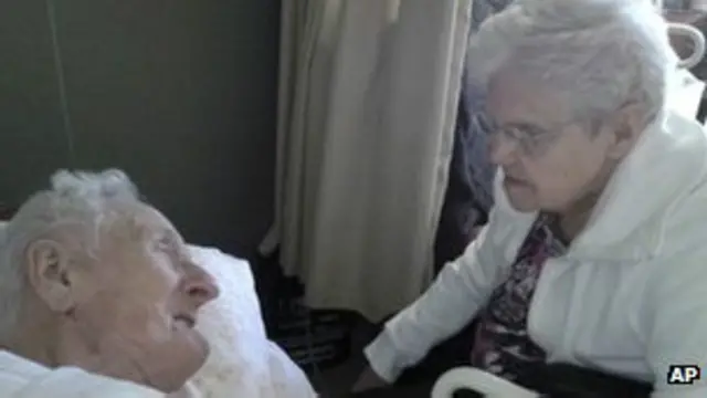 Harold e Ruth Knapke. Foto: AP