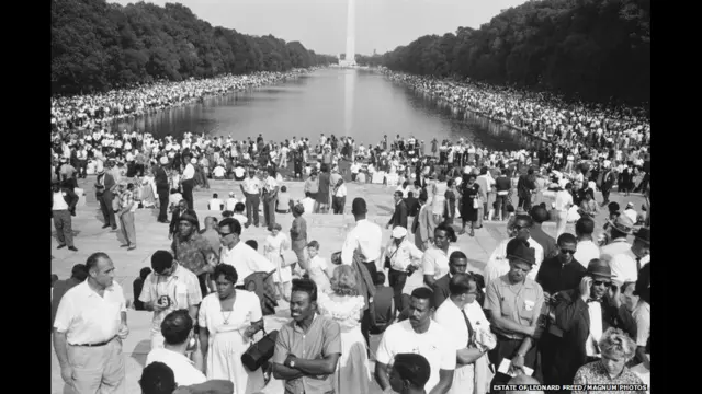 वाशिंगटन मार्च, 28 अगस्त, 1963. एस्टेट ऑफ लियोनार्ड फ़्रीड/मैग्नम फोटोज़
