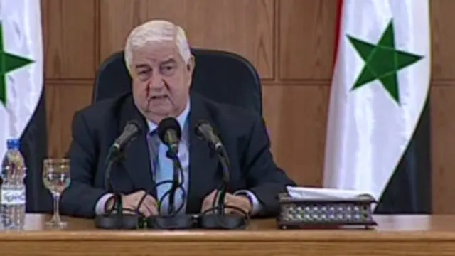 معلم می گوید سوریه آماده همکاری با آمریکا برای مبارزه با گروه دولت اسلامی است