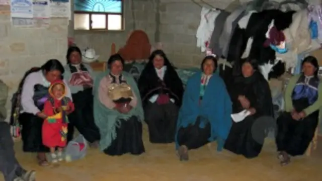Mujeres indígenas tzotziles de Chiapas. Cortesía Voces Mesoamericanas, Acción con Pueblos Migrantes 