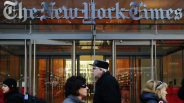 Trụ sở báo New York Times