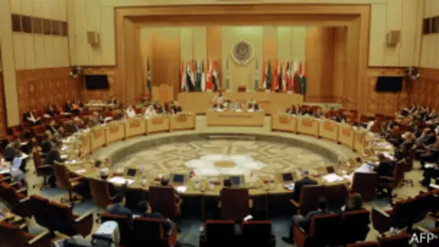 Reunião da Liga Árabe em 27 de agosto para discutir a situação da Síria | Foto: AFP