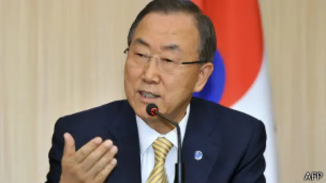 潘基文在韩国首尔会见媒体记者（26/8/2013）