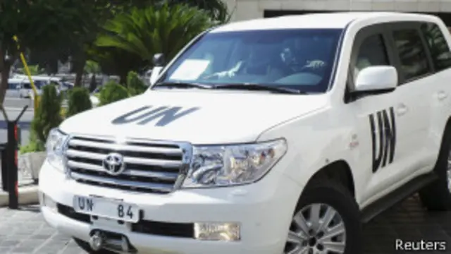 Машина инспекторов ООН