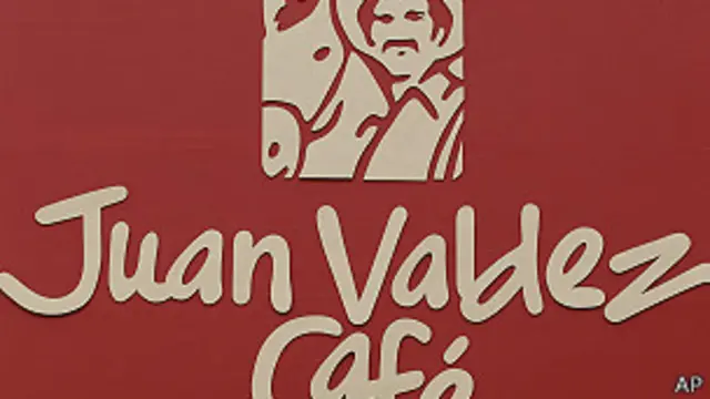 Logo de las cafeterías Juan Valdéz, de Colombia