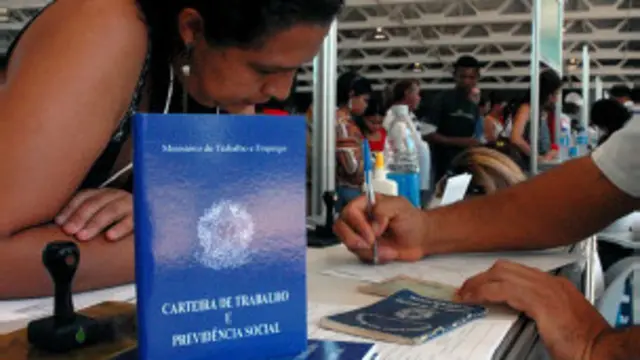 Carteira de trabalho (Foto ABr)