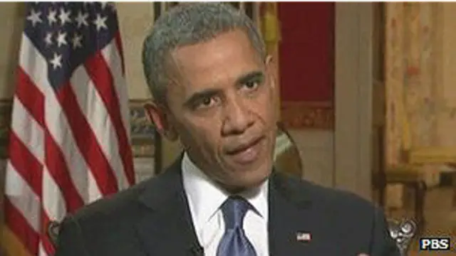 ओबामा रासायनिक हमले के लिए सीरिया को ज़िम्मेदार मानते हैं. 