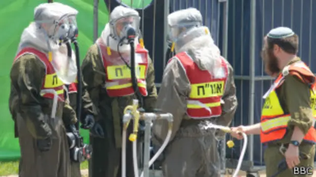 Учения службы тыла в Израиле