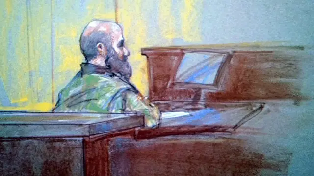 निदाल हसन का रेखाचित्र