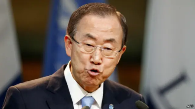 联合国秘书长潘基文（28/08/2013）