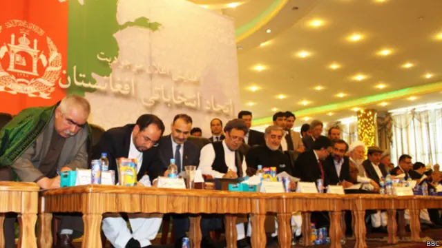 اتحاد انتخاباتی افغانستان یک هفته پیش در کابل ایجاد شد
