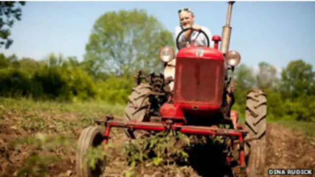 एरिक जैकब, खेती, अमरीका