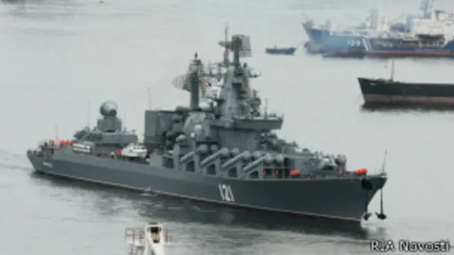 Ракетный крейсер "Москва"