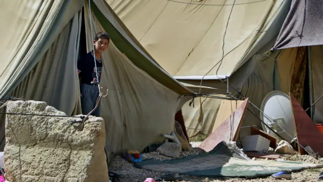 Kamp pengungsi di Marj, Bilal Hussein/AP