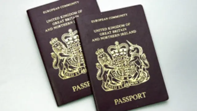 جوازات سفر بريطانية