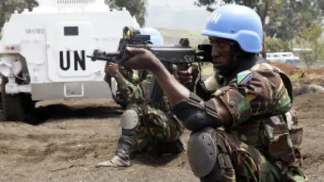 ကုလသမဂ္ဂ ငြိမ်းချမ်းရေး တပ်ဖွဲ့တွေ တာဝန်ယူနေ