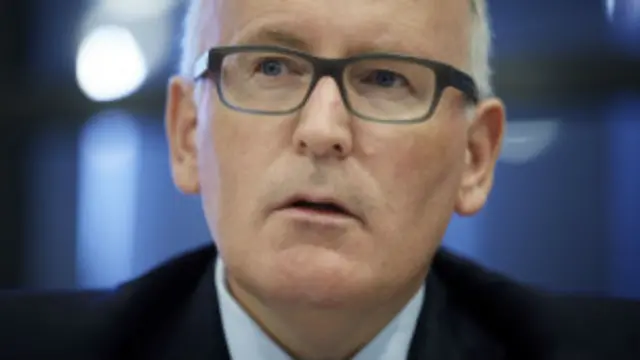 Hollanda Dışişleri Bakanı Frans Timmermans