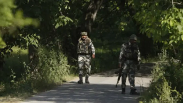 कश्मीर में कार्रवाई