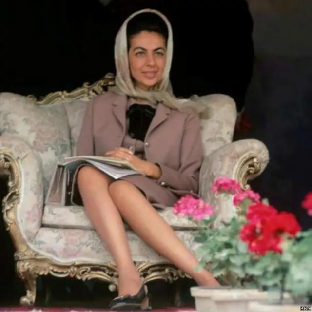 شاهدخت بلقیس عمه نوال که حالا در کابل زندگی می کند.