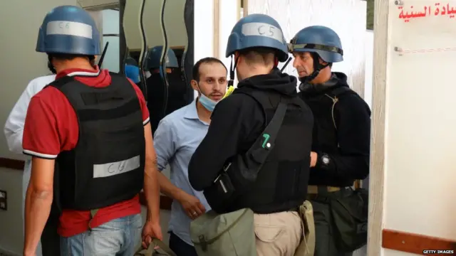 ماموریت بازرسان شیمیایی سازمان ملل در سوریه روز جمعه تمام می شود و قرار است گزارش آنان روز شنبه منتشر شود.