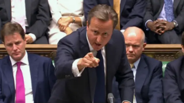 کامرون در مجلس