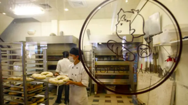 台湾"胖达人"面包店