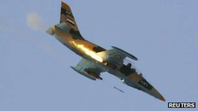 تستخدم القوات السورية في الأغلب طائرات (ال 39) المخصصة للتدريب 