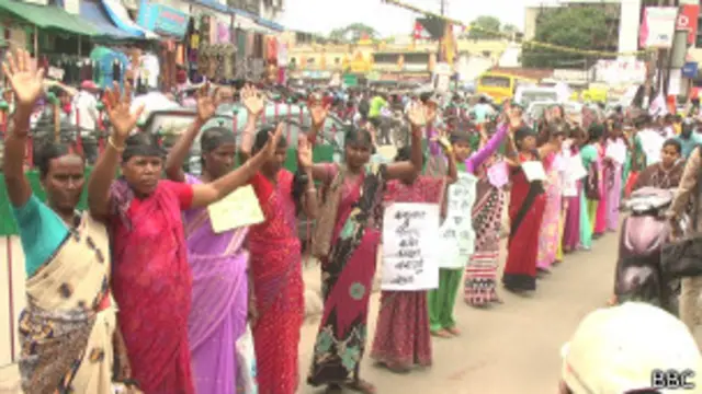 تظاهرات علیه خشونت علیه زنان 