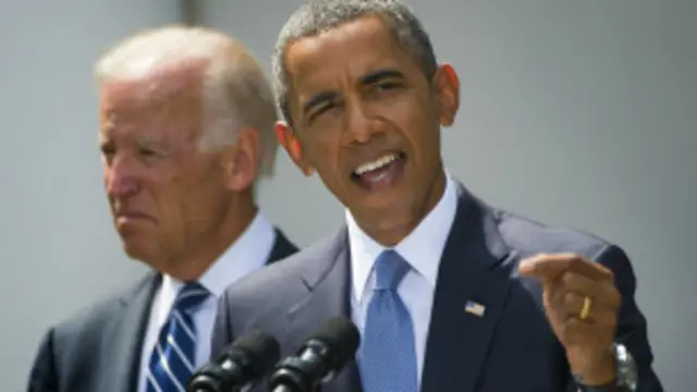 Ông Obama mới đây nói Hoa Kỳ nên can thiệp quân sự nhưng cần sự ủng hộ của Quốc hội Mỹ.