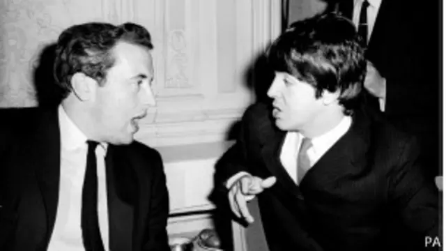 David Frost con Paul McCartney en 1965