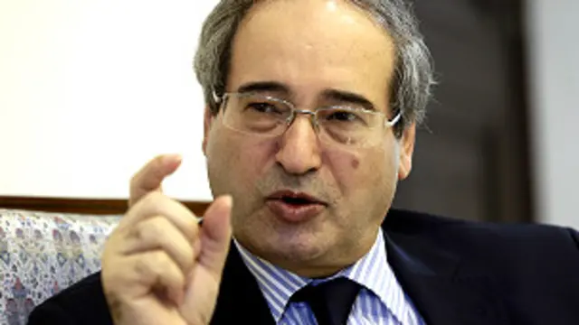 شامی نائب وزیرِ خارجہ فیصل مقداد