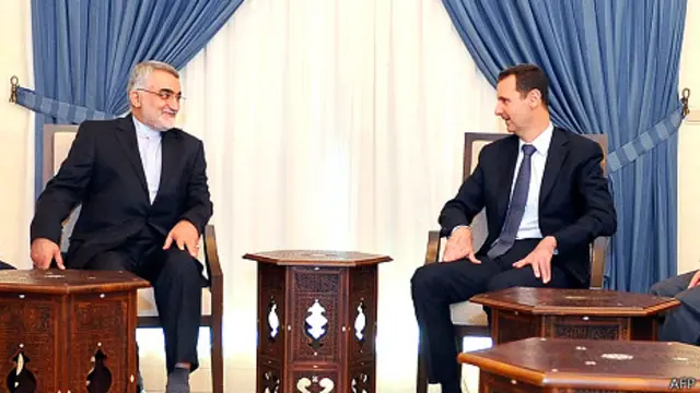 هیات ایرانی امروز با بشار اسد دیدار کرده