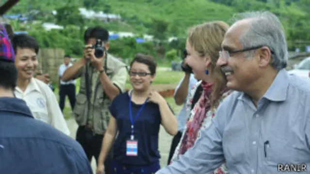 ဗုဒ္ဓဟူးနေ့ ကတော့ ကချင်ပြည်နယ် ကေအိုင်အို ဌာနချုပ် လိုင်ဇာကို သွားရောက် ခဲ့ပါသေးတယ်