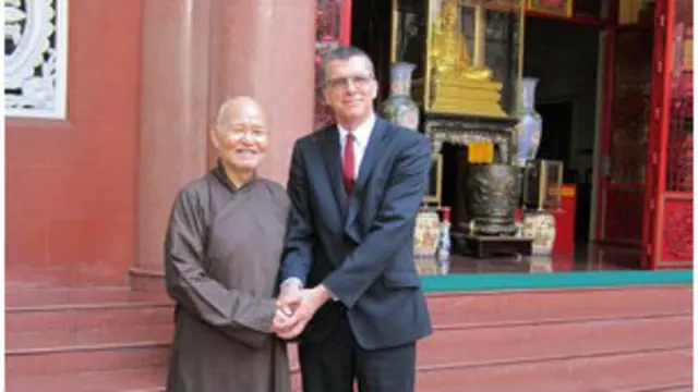 Hòa thượng Quảng Độ tại Thanh Minh thiền viện
