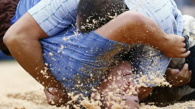 स्विट्ज़रलैंड में कुश्ती प्रतियोगिता