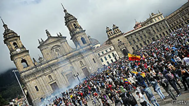 Plaza Bolívar de Bogotá