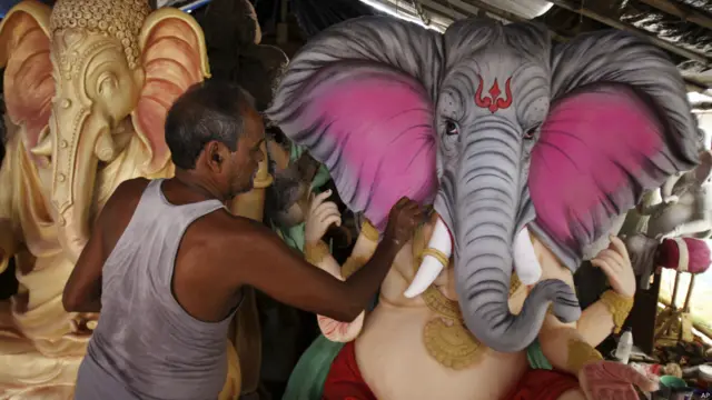 गणपति उत्सव की तैयारी