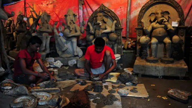 गणपति उत्सव की तैयारी