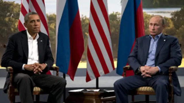 Shugaba Putin da Shugaba Obama