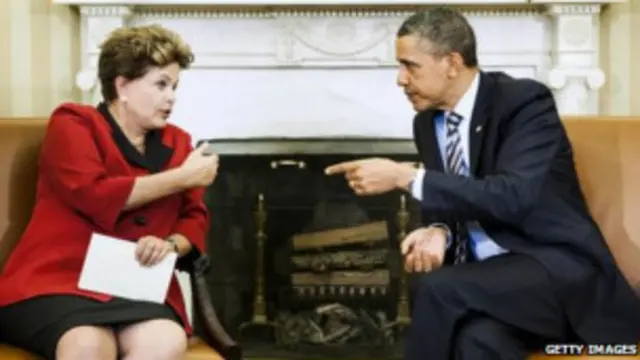 Dilma Roussef ve Barack Obama