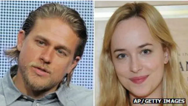 英國男演員漢納姆和美國女演員約翰遜